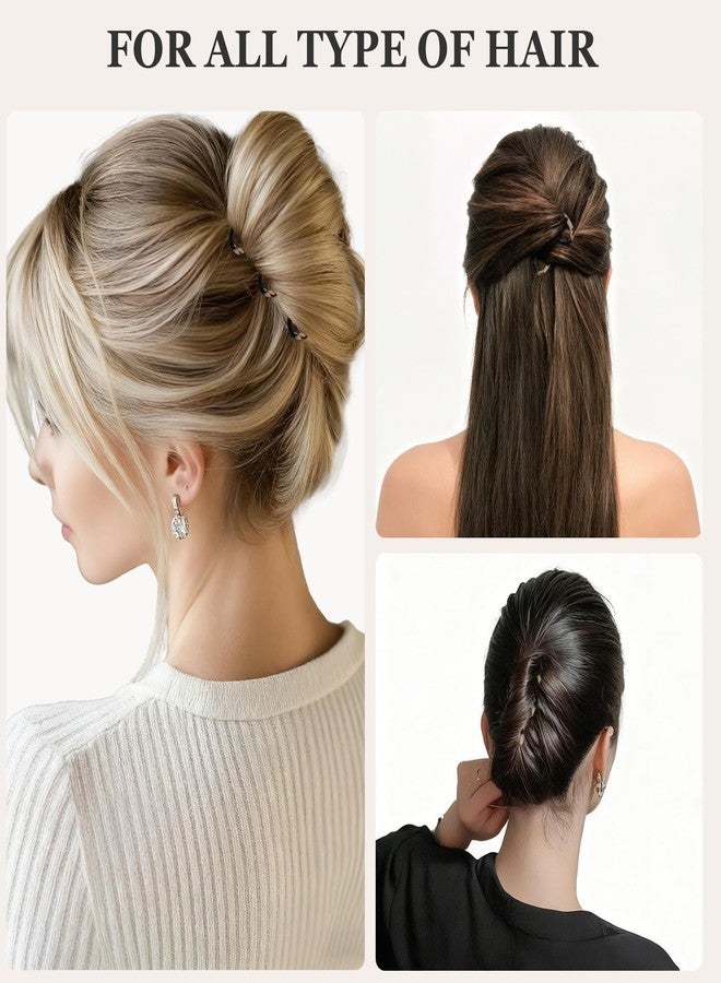 Sunolga 10 PCS 2.83 in Small French Hair Pins for Women, Prestige Hair Pins for All Hair, Curved Shape for Better Head Fit Hair Accessories, Serrated Anti-Slip Design Hairpins - Image 5